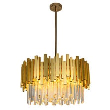 2 Tier Regina 6 Light Crystal Pendant